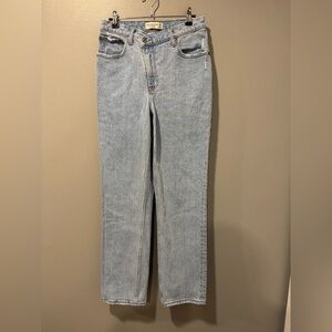 Abercrombie & Fitch The 90’s Straight Ultra High Rise Size 26/ 2R